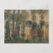 Claude Monet - Poplars at Giverny, Sunrise Briefkaart (Voorkant)