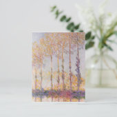 Claude Monet | Poplars on the Banks of the Epte Briefkaart (Staand voorkant)
