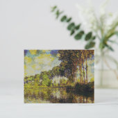 Claude Monet - Poplars on the Epte Briefkaart (Staand voorkant)