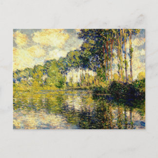 Claude Monet - Poplars on the Epte Briefkaart