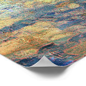 Claude Monet - Poplars on the Epte Poster (Hoek)