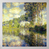 Claude Monet - Poplars on the Epte Poster (Voorkant)
