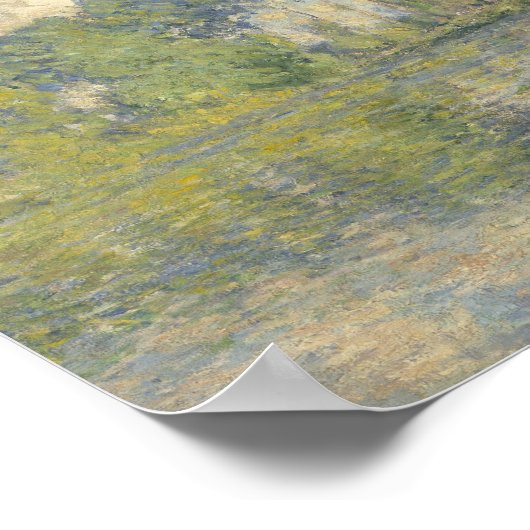 Claude Monet - Poplars on the Epte Poster (Hoek)