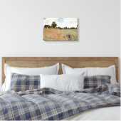 Claude Monet - Poppies Canvas Afdruk (Insitu (Slaapkamer))