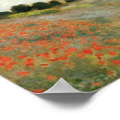 Claude Monet Poppies Poster (Hoek)