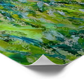 Claude Monet, Poppy Field, 1881 Poster (Hoek)