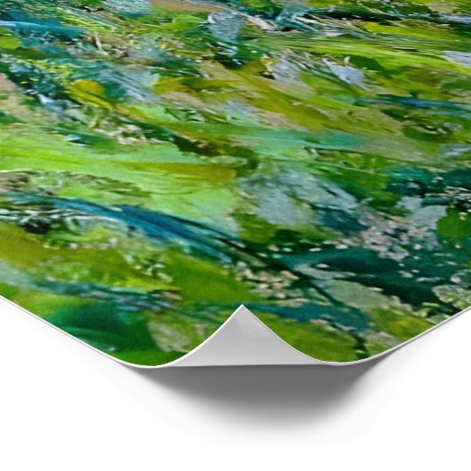 Claude Monet, Poppy Field, 1881 Poster (Hoek)