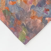 Claude Monet - Poppy Field 1890 (Giverny) Fleece Deken (Hoek)