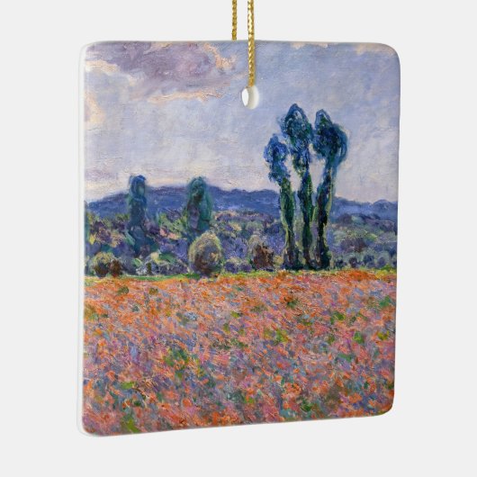 Claude Monet - Poppy Field 1890 (Giverny) Keramisch Ornament (Rechts)
