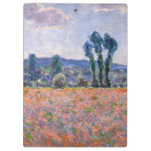 Claude Monet - Poppy Field 1890 (Giverny) Klembord (Achterkant)