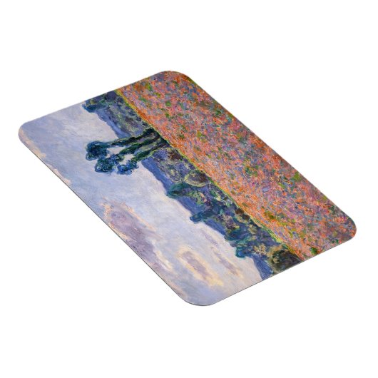 Claude Monet - Poppy Field 1890 (Giverny) Magneet (Rechterzijde)