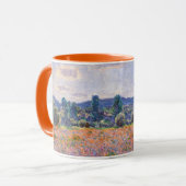 Claude Monet - Poppy Field 1890 (Giverny) Mok (Voorkant links)