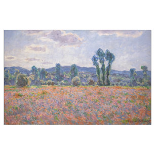 Claude Monet - Poppy Field 1890 (Giverny) Stof