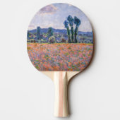 Claude Monet - Poppy Field 1890 (Giverny) Tafeltennisbatje (Achterkant)
