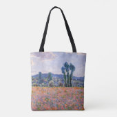 Claude Monet - Poppy Field 1890 (Giverny) Tote Bag (Achterkant)
