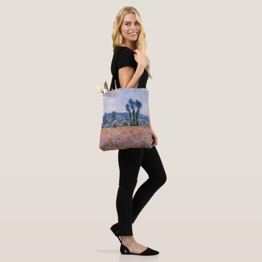 Claude Monet - Poppy Field 1890 (Giverny) Tote Bag (Op model)