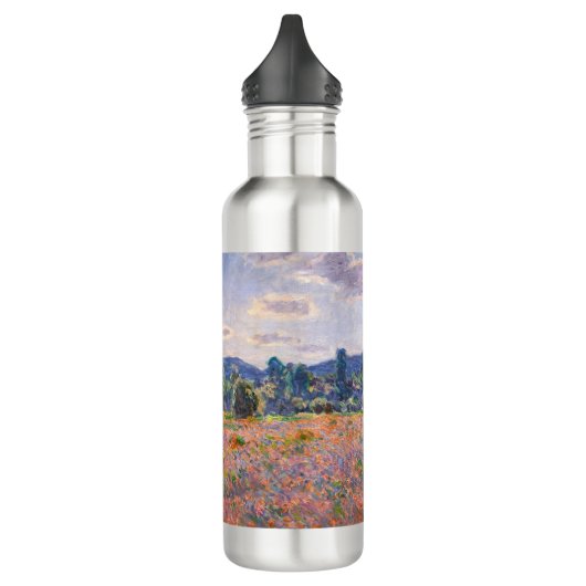 Claude Monet - Poppy Field 1890 (Giverny) Waterfles (Links)