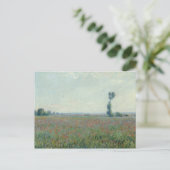 Claude Monet - Poppy Field Briefkaart (Staand voorkant)