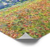 Claude Monet - Poppy Field, buiten Giverny, Poster (Hoek)