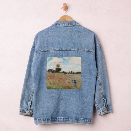Claude Monet - Poppy Field Denim Jacket (Hangar)