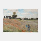 Claude Monet - Poppy Field Deurmat (Voorkant)