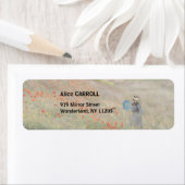 Claude Monet - Poppy Field Etiket (Insitu)