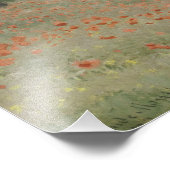 Claude Monet - Poppy Field Foto Afdruk (Hoek)