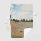 Claude Monet - Poppy Field Golfhanddoek (Insitu)