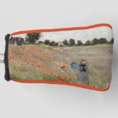 Claude Monet - Poppy Field Golfheadcover (Voorkant)
