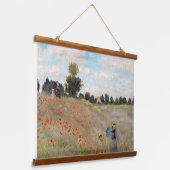 Claude Monet - Poppy Field Hangend Wandkleed (Gebogen)