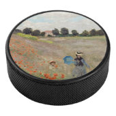 Claude Monet - Poppy Field Hockey Puck (3/4)