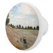 Claude Monet - Poppy Field Keramische Knop (Rechts)