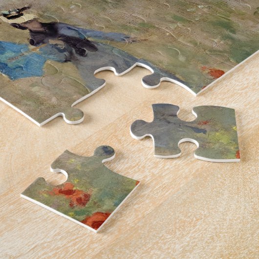 Claude Monet - Poppy Field Legpuzzel (Zijkant)