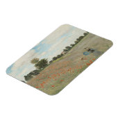 Claude Monet - Poppy Field Magneet (Linkerzijde)