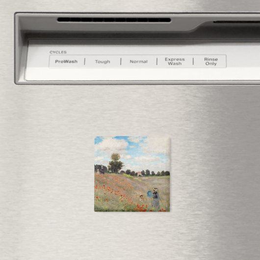 Claude Monet - Poppy Field Magneet (Insitu (Vaatwasser))