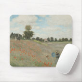 Claude Monet - Poppy Field Muismat (Met muis)