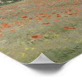 Claude Monet - Poppy Field Poster (Hoek)