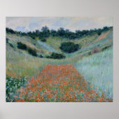Claude Monet ~ Poppy Field Poster (Voorkant)