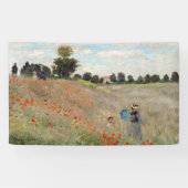 Claude Monet - Poppy Field Spandoek (Horizontaal)