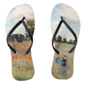 Claude Monet - Poppy Field Teenslippers (Voetbed)
