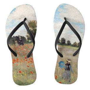 Claude Monet - Poppy Field Teenslippers