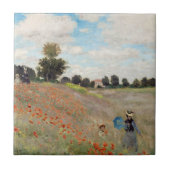 Claude Monet - Poppy Field Tegeltje (Voorkant)