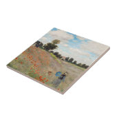 Claude Monet - Poppy Field Tegeltje (Zijkant)