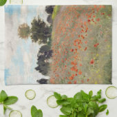 Claude Monet - Poppy Field Theedoek (Gevouwen)