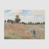 Claude Monet - Poppy Field Tissuepapier (Voorkant)