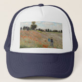 Claude Monet - Poppy Field Trucker Pet (Voorkant)