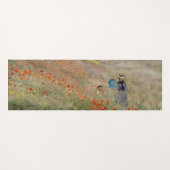 Claude Monet - Poppy Field Yogamat (Voorkant (horizontaal))