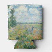 Claude Monet - Poppy Fields bij Argenteuil (1875) Blikjeskoeler (Achterkant)