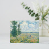 Claude Monet - Poppy Fields bij Argenteuil (1875) Briefkaart (Staand voorkant)