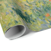 Claude Monet - Poppy Fields bij Argenteuil (1875) Cadeaupapier (Rol Hoek)